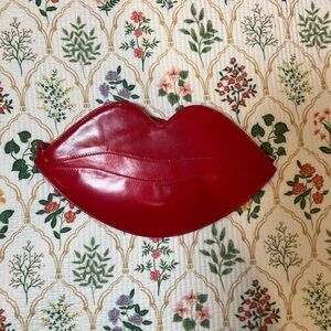 Charlotte Olympia Lips Top Handle Bag